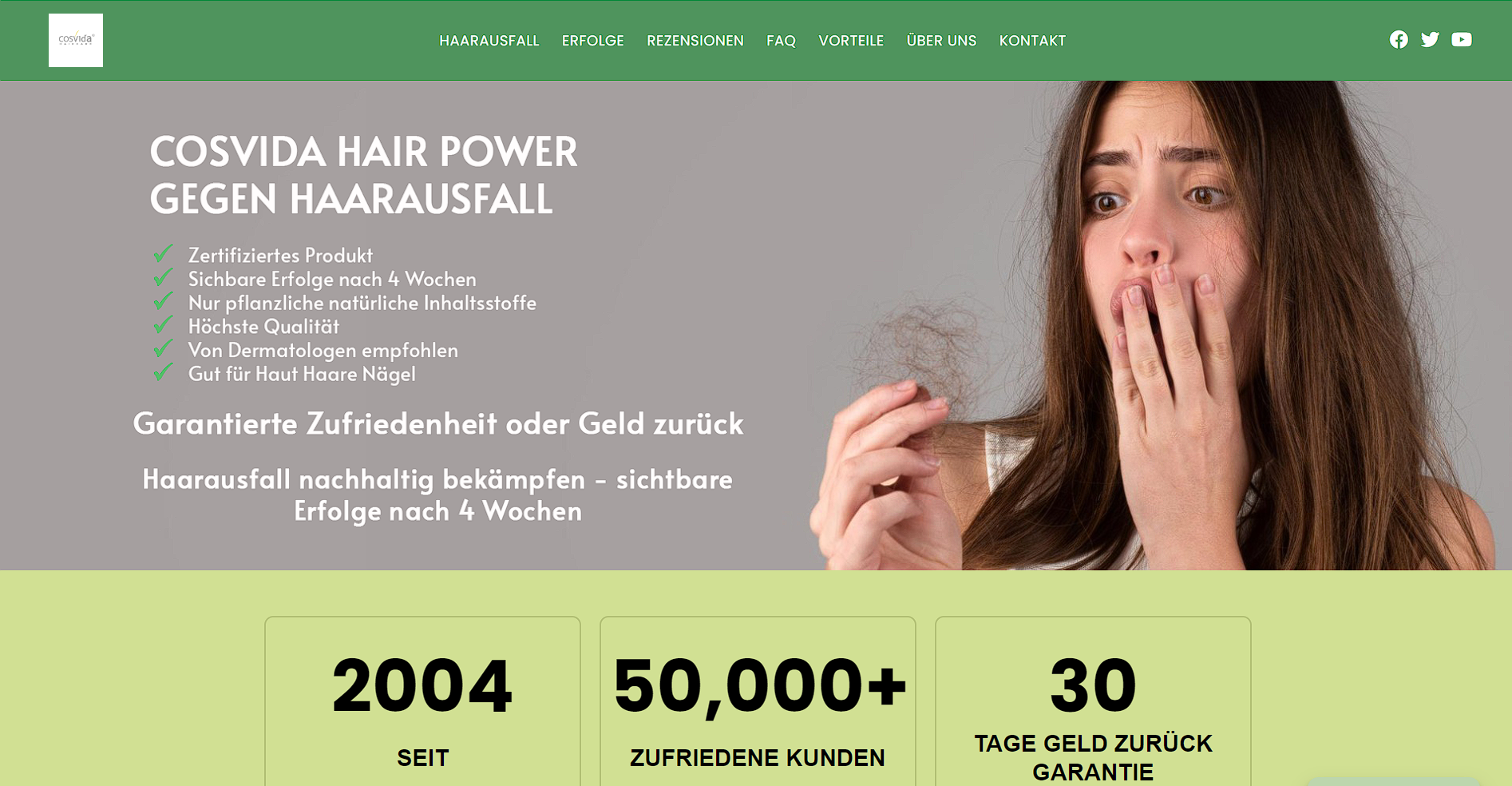 Hairpower-Shop Website