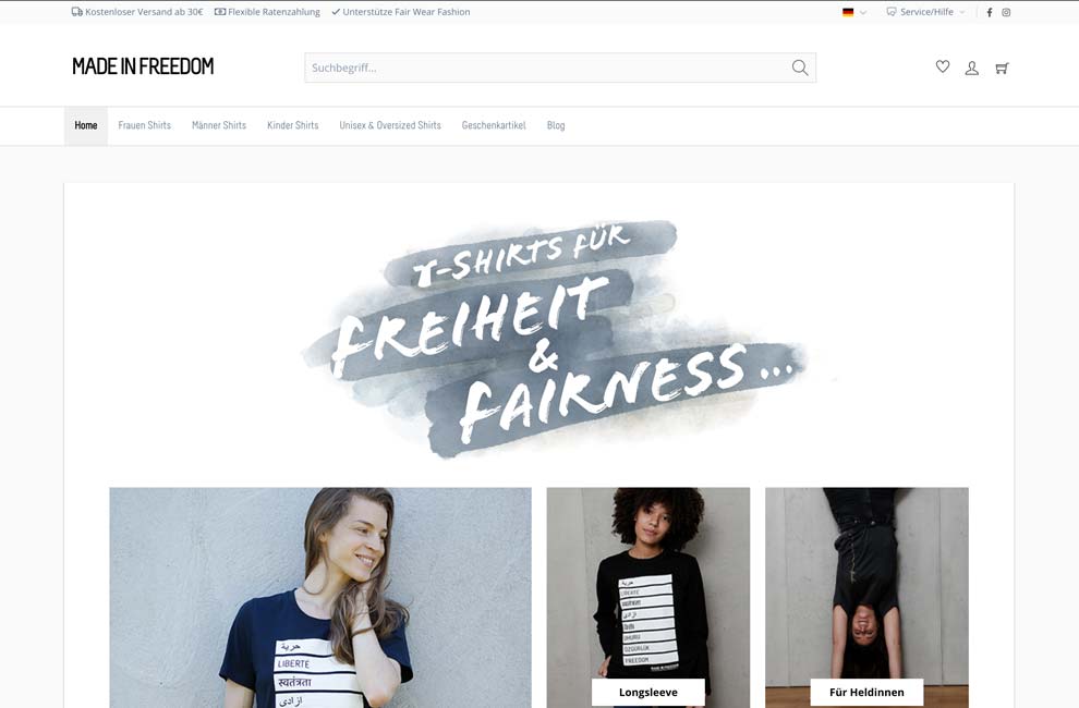 Madeinfreedom.de Shop