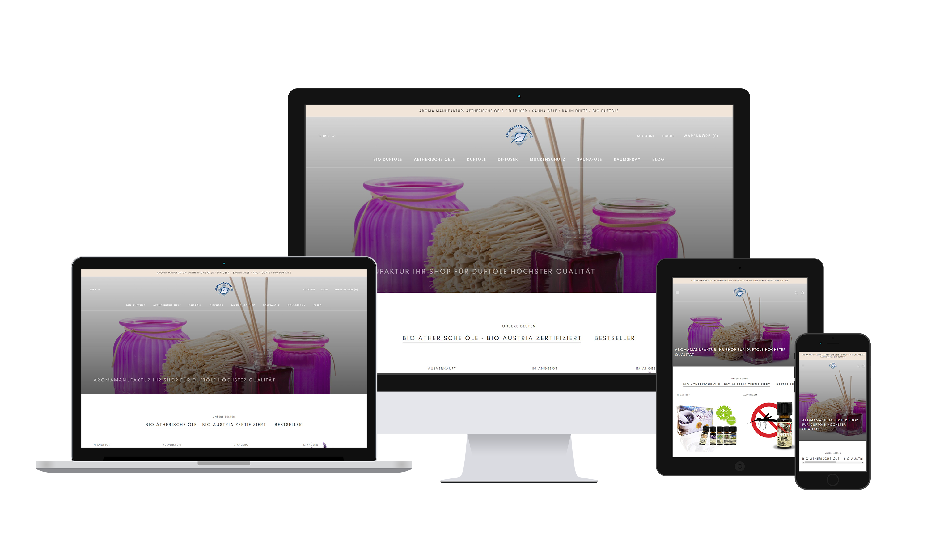 Aroma Manufaktur Onlineshop