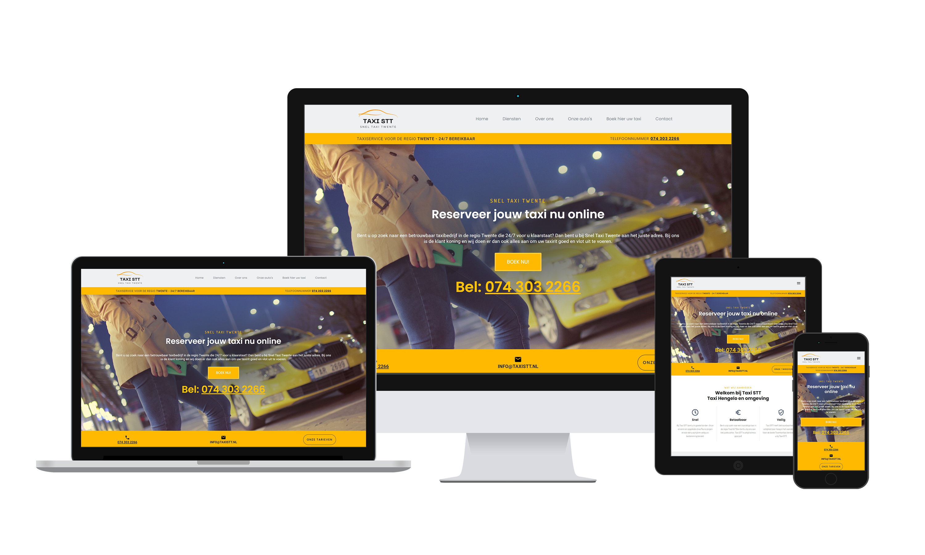 Taxi Stt Website